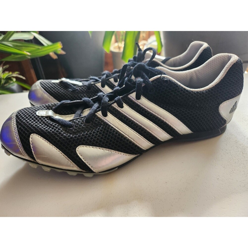 Adidas Cosmos Techstar Mesh Lace Up Spikes Track Cleats Running Shoes Size 9.5